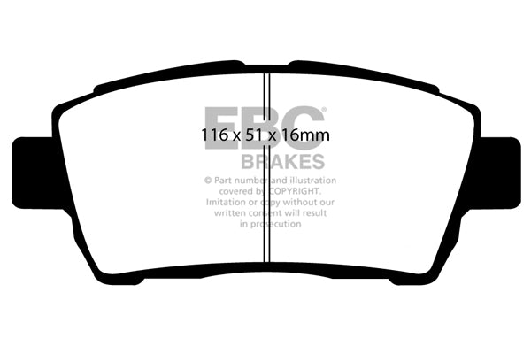 EBC Brakes Brake Pad - DP51295NDX