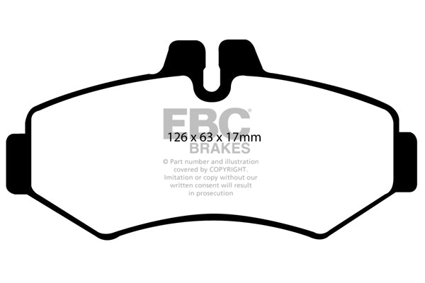 EBC Brakes Brake Pad - DP41298R