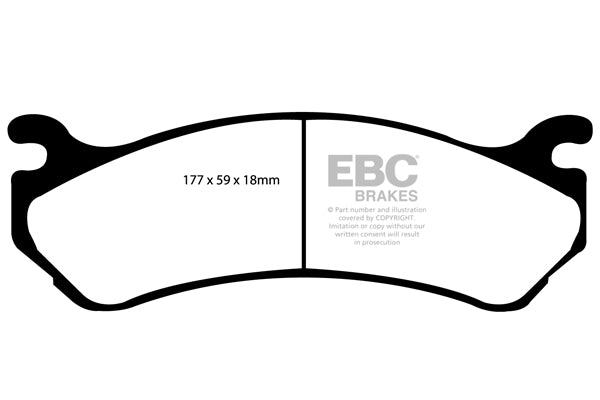 EBC Brakes Brake Pad - UD1304