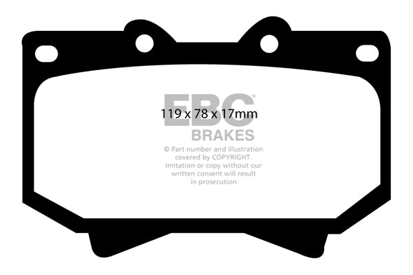 EBC Brakes Brake Pad - DP51319NDX