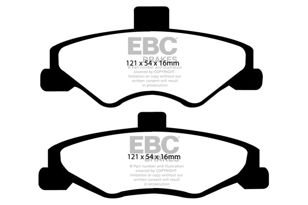 EBC Brakes Brake Pad - DP41323R