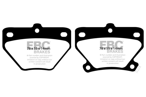 EBC Brakes Brake Pad - DP21326