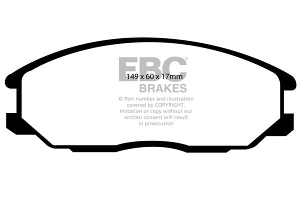 EBC Brakes Brake Pad - DP61332