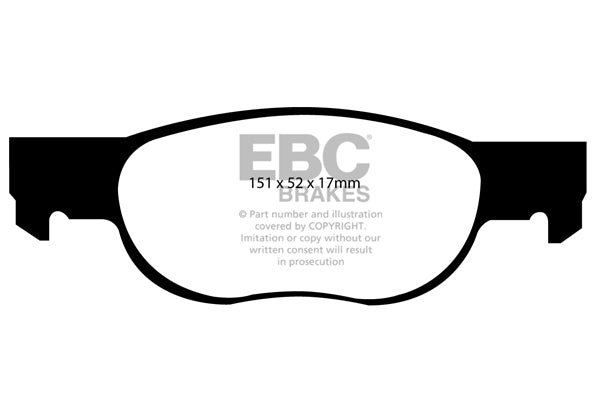 EBC Brakes Brake Pad - UD1336