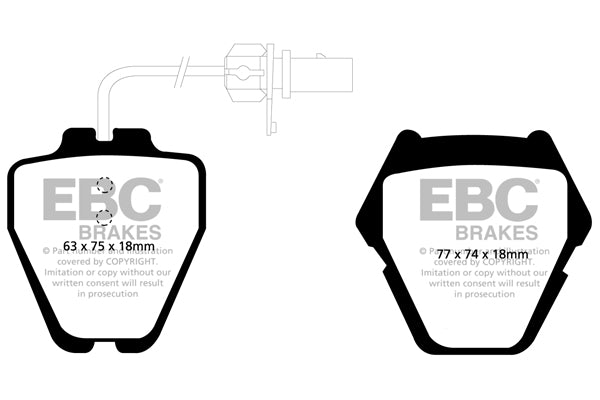 EBC Brakes Brake Pad - DP21348