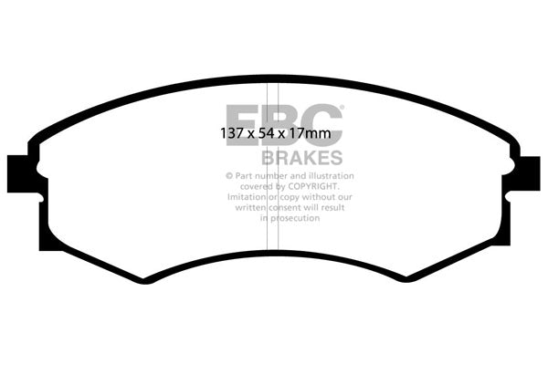 EBC Brakes Brake Pad - DP51358NDX