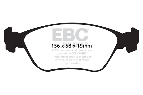 EBC Brakes Brake Pad - DP1362