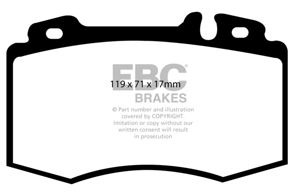 EBC Brakes Brake Pad - DP1363