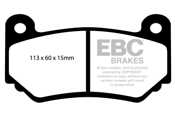 EBC Brakes Brake Pad - UD1377