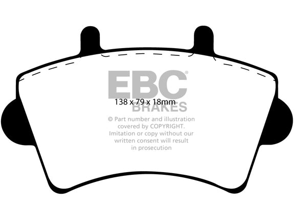 EBC Brakes Brake Pad - UD1386