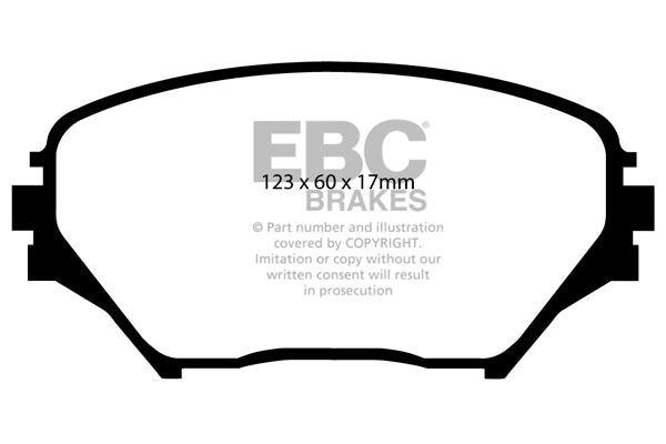 EBC Brakes Brake Pad - UD1402