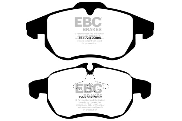 EBC Brakes Brake Pad - DP1414