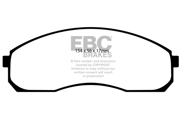 EBC Brakes Brake Pad - UD1423