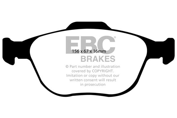 EBC Brakes Brake Pad - UD1444