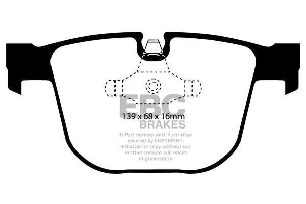 EBC Brakes Brake Pad - DP31451C