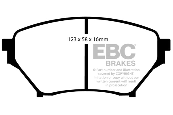 EBC Brakes Brake Pad - DP31452C