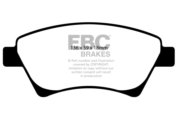 EBC Brakes Brake Pad - UD1468