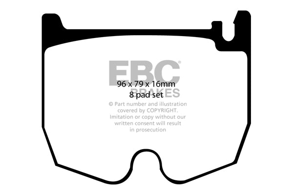 EBC Brakes Brake Pad - DP31486C