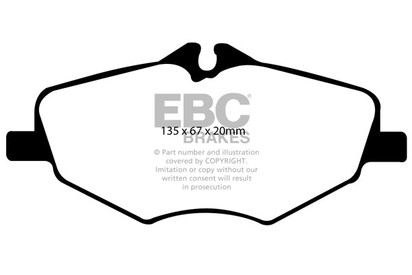 EBC Brakes Brake Pad - DP1488