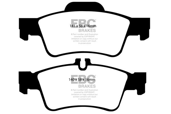 EBC Brakes Brake Pad - DP21491