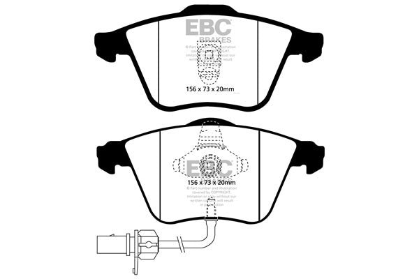 EBC Brakes Brake Pad - DP1510