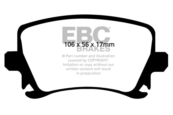 EBC Brakes Brake Pad - DP1518