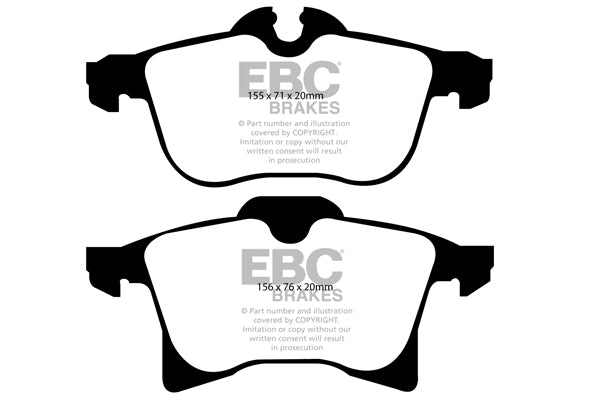 EBC Brakes Brake Pad - DP41520R