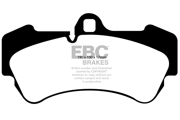 EBC Brakes Brake Pad - DP41521R