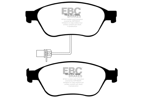 EBC Brakes Brake Pad - DP31535C