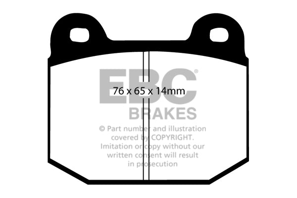 EBC Brakes Brake Pad - DP21537