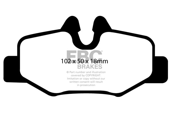 EBC Brakes Brake Pad - UD1554