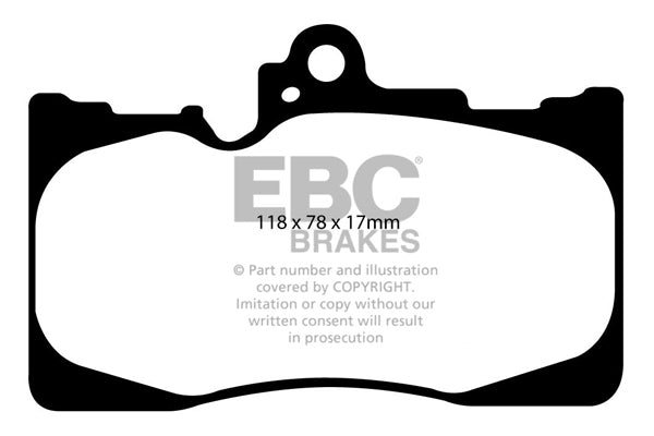 EBC Brakes Brake Pad - DP21589