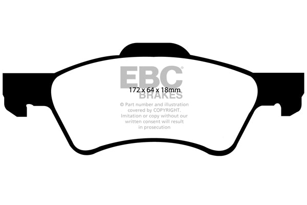 EBC Brakes Brake Pad - UD1613