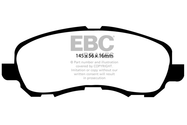 EBC Brakes Brake Pad - DP1614