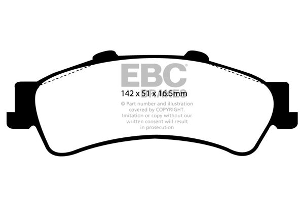 EBC Brakes Brake Pad - DP1630
