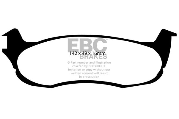 EBC Brakes Brake Pad - UD1633