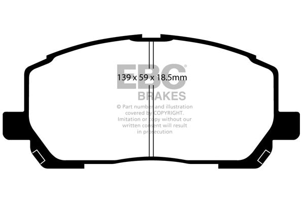 EBC Brakes Brake Pad - DP1634