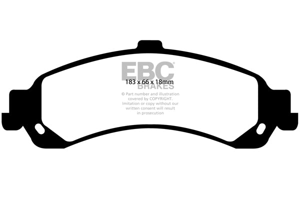 EBC Brakes Brake Pad - ED91635