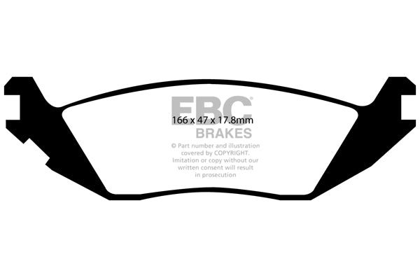 EBC Brakes Brake Pad - ED91639