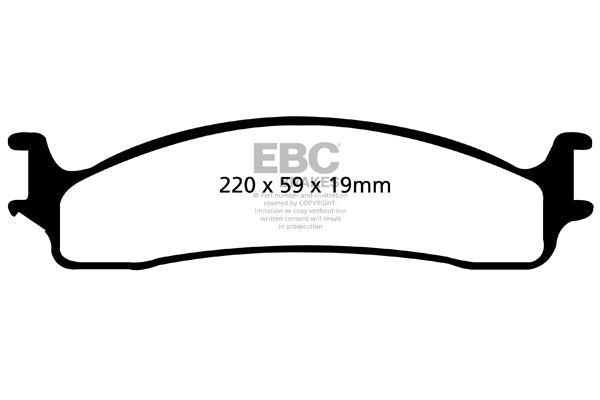 EBC Brakes Brake Pad - DP1650