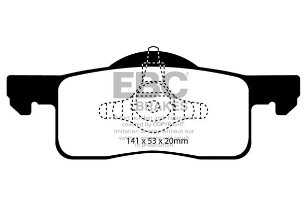 EBC Brakes Brake Pad - DP1652