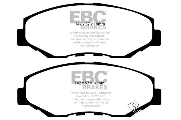 EBC Brakes Brake Pad - DP61655