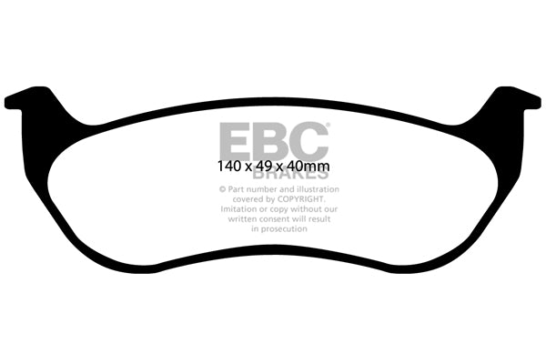 EBC Brakes Brake Pad - ED91673