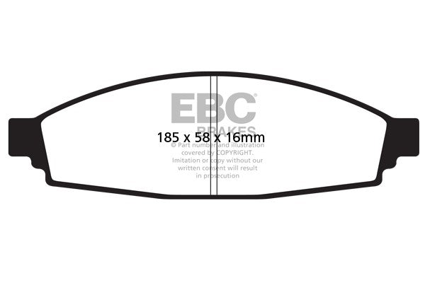 EBC Brakes Brake Pad - DP1675