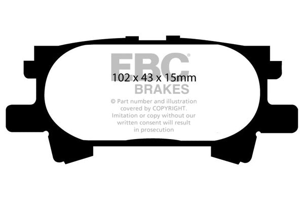 EBC Brakes Brake Pad - DP41682R