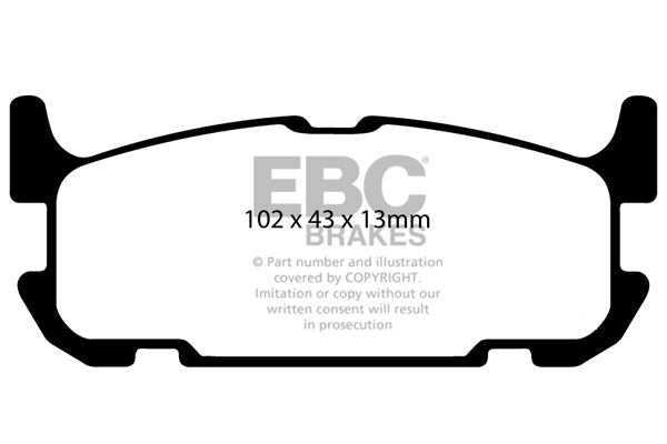 EBC Brakes Brake Pad - DP41685R