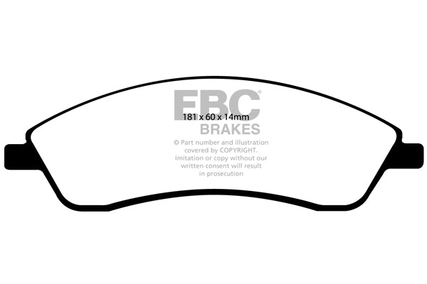 EBC Brakes Brake Pad - UD1692