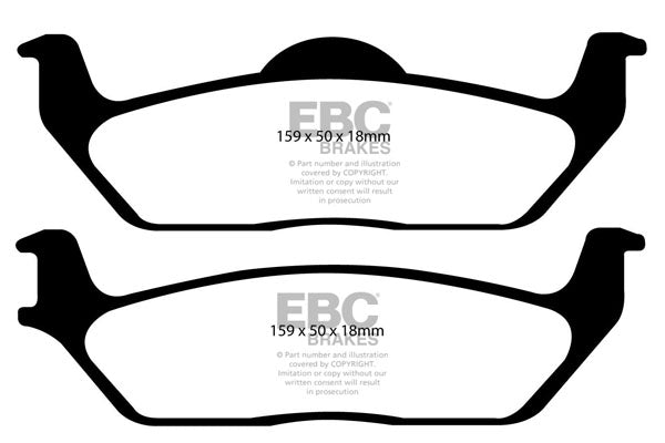 EBC Brakes Brake Pad - DP1697