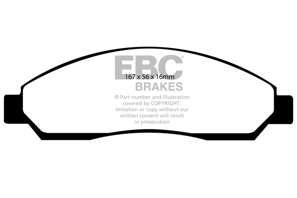 EBC Brakes Brake Pad - DP1705