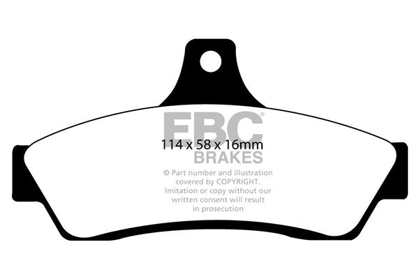 EBC Brakes Brake Pad - DP31711C